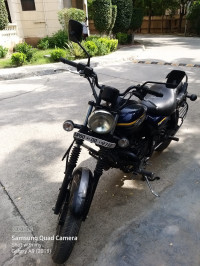 Dark Blue Bajaj Avenger Street 150