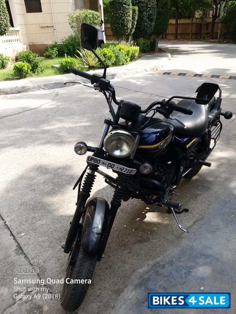 Dark Blue Bajaj Avenger Street 150