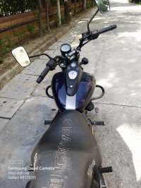 Dark Blue Bajaj Avenger Street 150