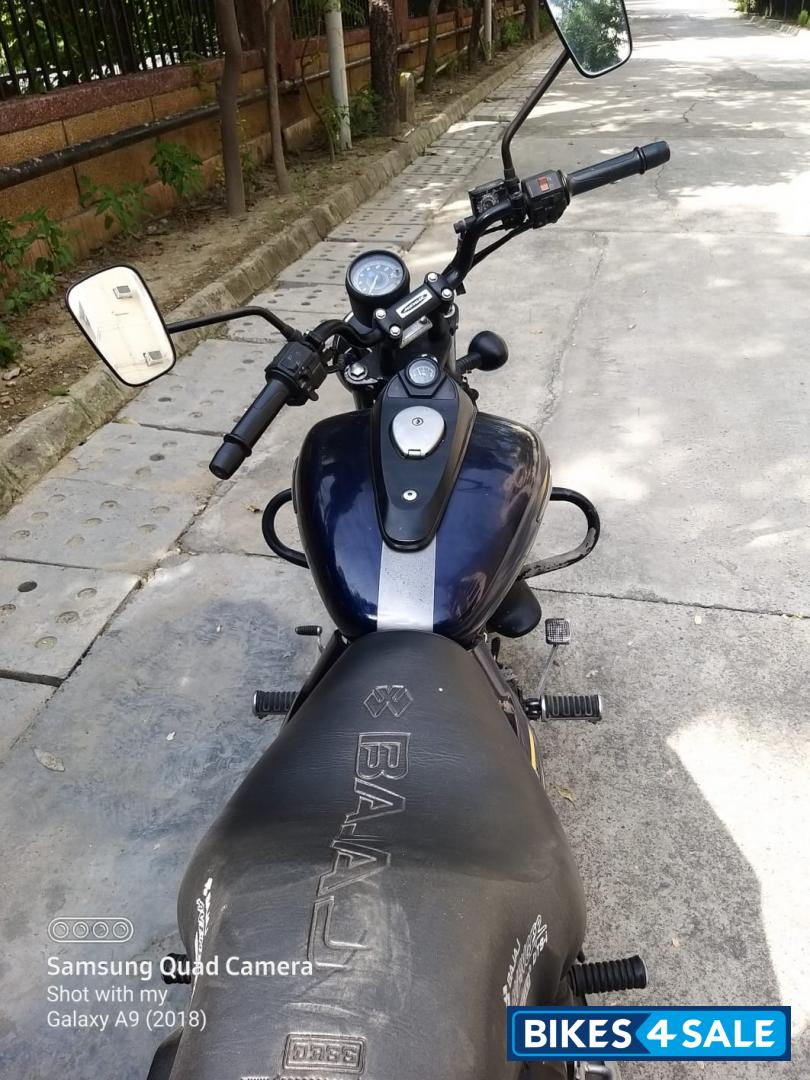 Dark Blue Bajaj Avenger Street 150