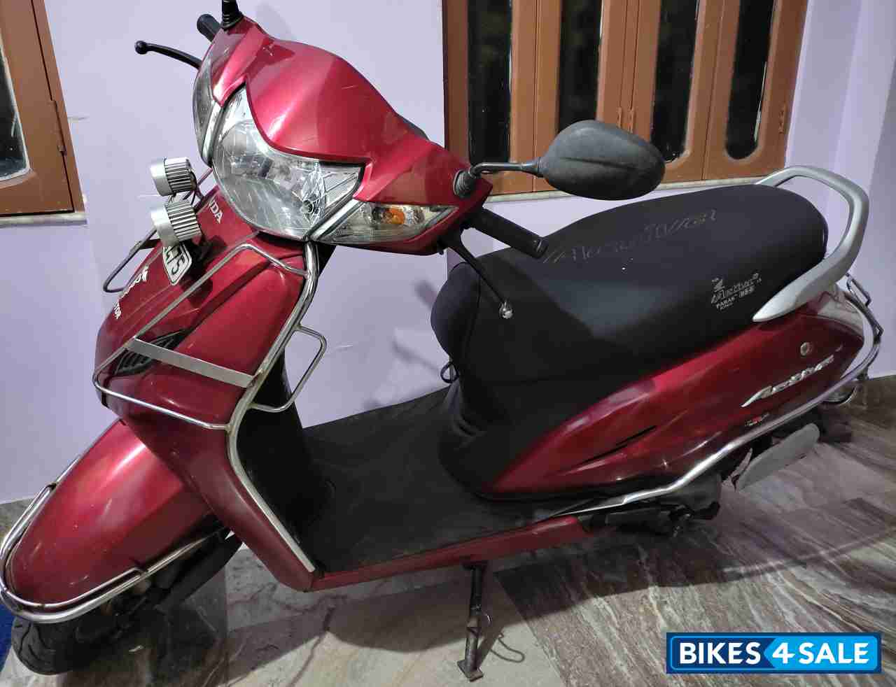 Metallic Red Honda Activa 4G