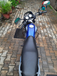 Blue Bajaj Platina 100