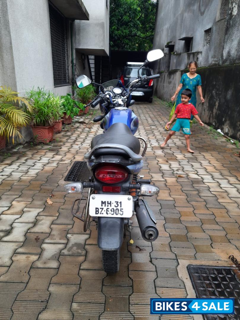 Blue Bajaj Platina 100