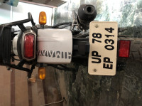 Snow White Royal Enfield Himalayan