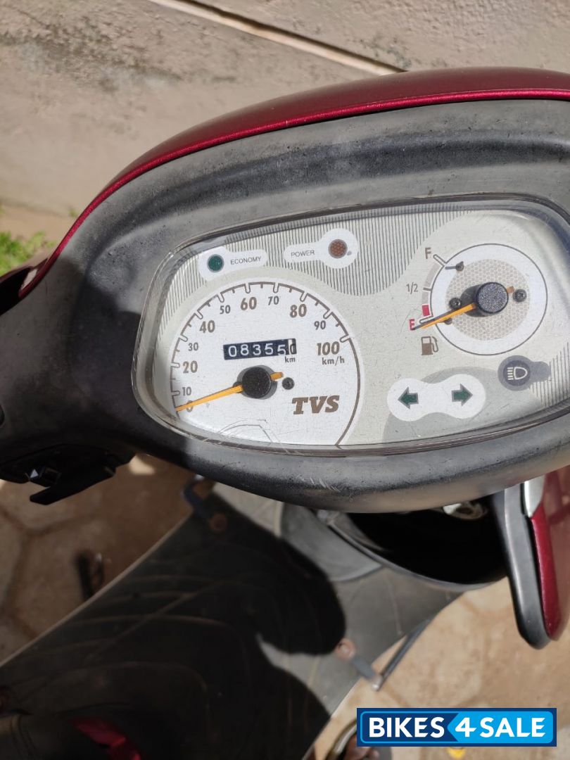 Red TVS Scooty Pep Plus