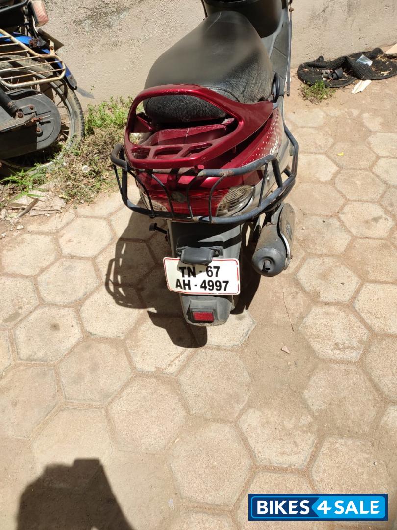Red TVS Scooty Pep Plus