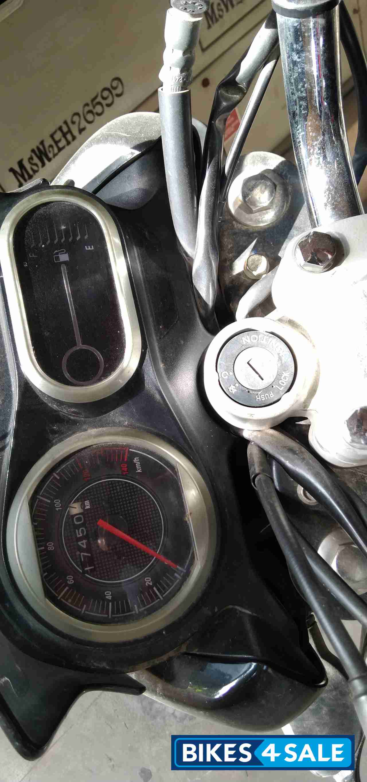 Red And Black Bajaj V15