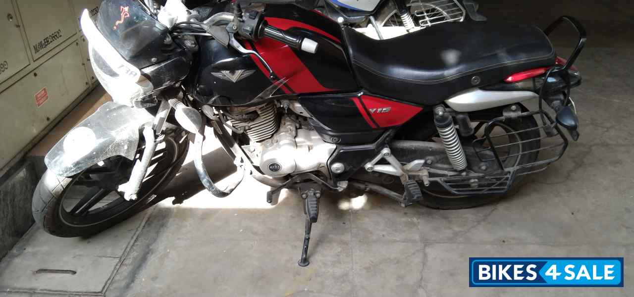Red And Black Bajaj V15