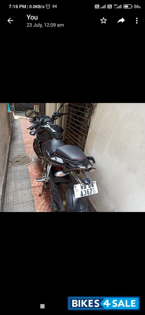 Black Bajaj Pulsar 200 NS