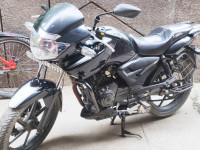 Black TVS Apache RTR 160