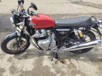 Red Black Royal Enfield Interceptor 650 Twin