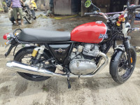 Red Black Royal Enfield Interceptor 650 Twin