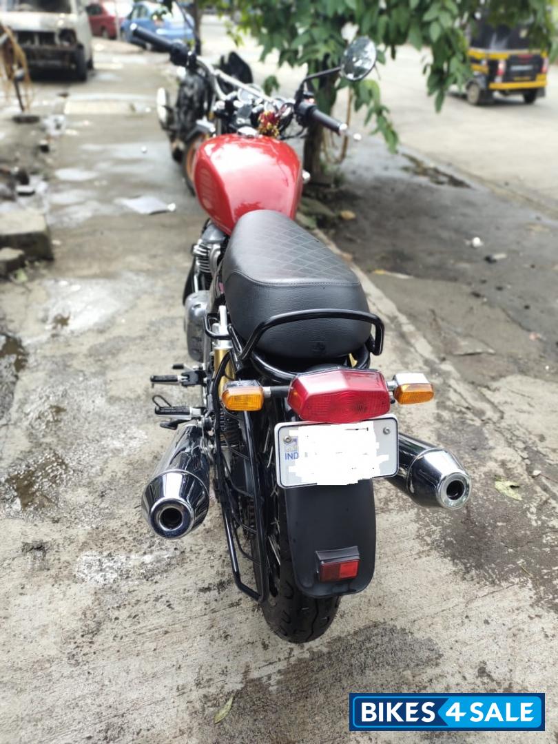 Red Black Royal Enfield Interceptor 650 Twin