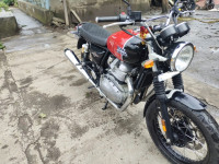 Red Black Royal Enfield Interceptor 650 Twin
