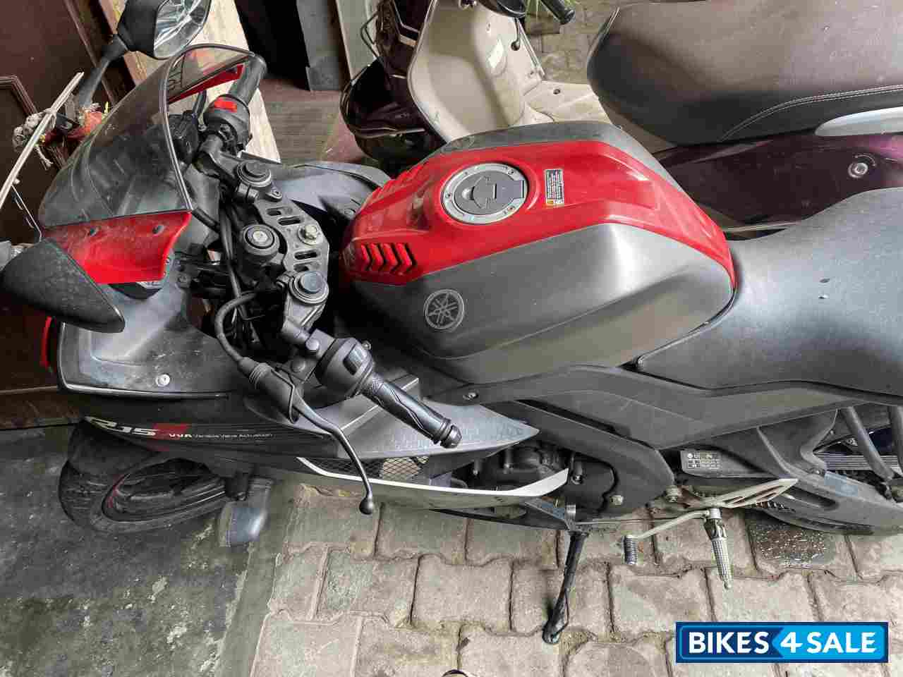 Red And Black Yamaha YZF R15 V3