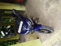 Blue Yamaha Fazer