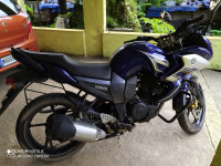 Blue Yamaha Fazer