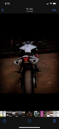 White Benelli TNT 600 i