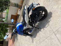 Blue And White TVS Apache RTR 160 BS VI