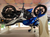 Blue And White TVS Apache RTR 160 BS VI
