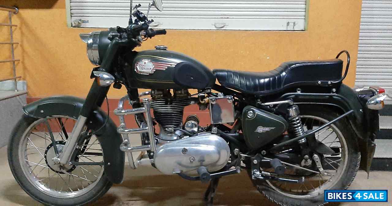 Army Green Royal Enfield Bullet 350
