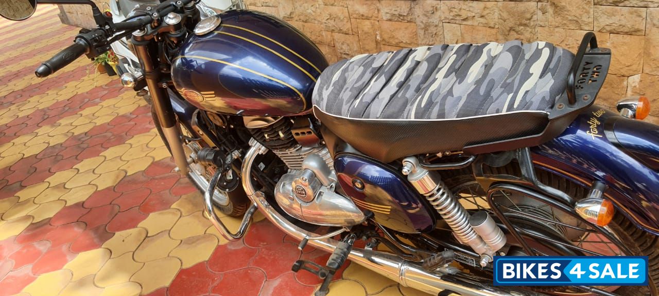 Nebula Blue Jawa forty two BS6