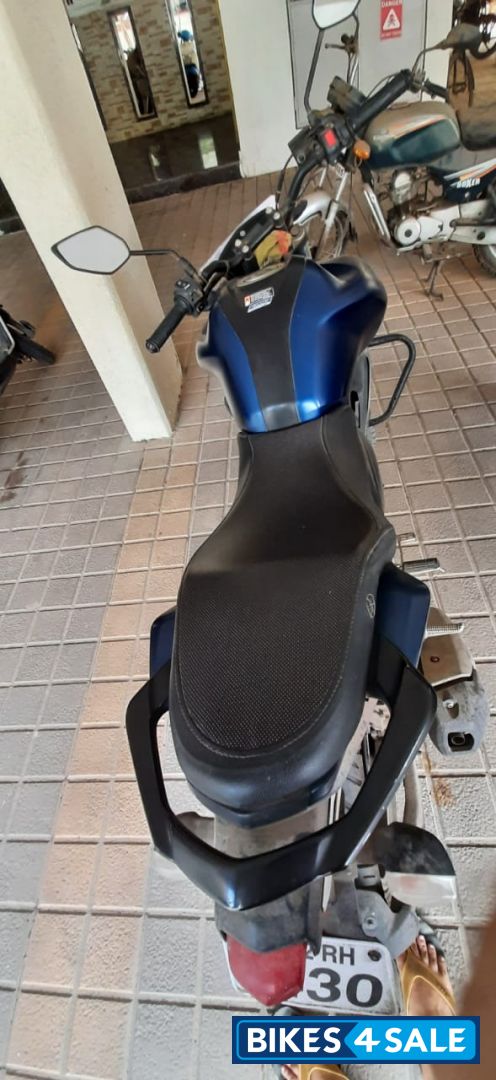 Blue Yamaha FZ-S FI V3