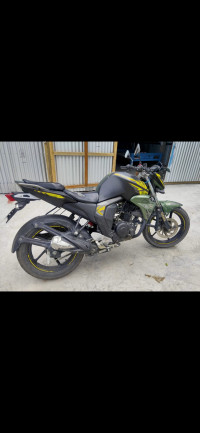 Green Yamaha FZ-S FI V2