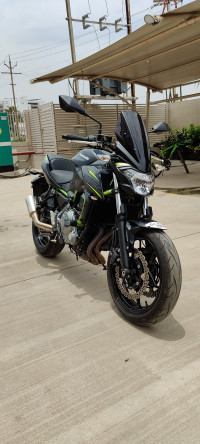 Black Kawasaki Z650 ABS