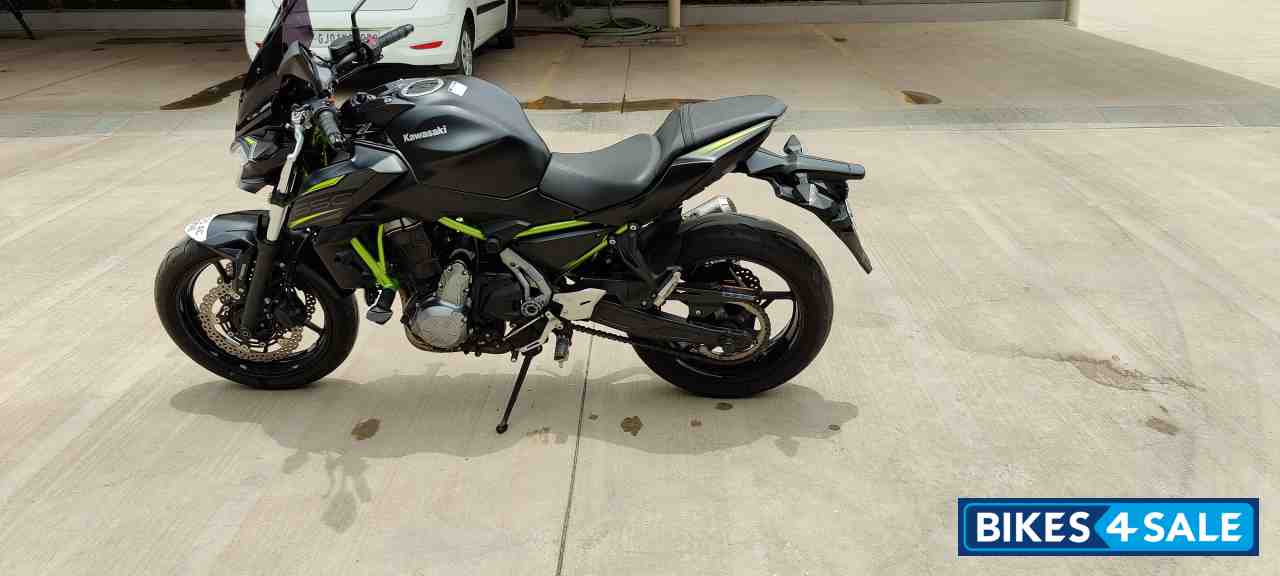 Black Kawasaki Z650 ABS