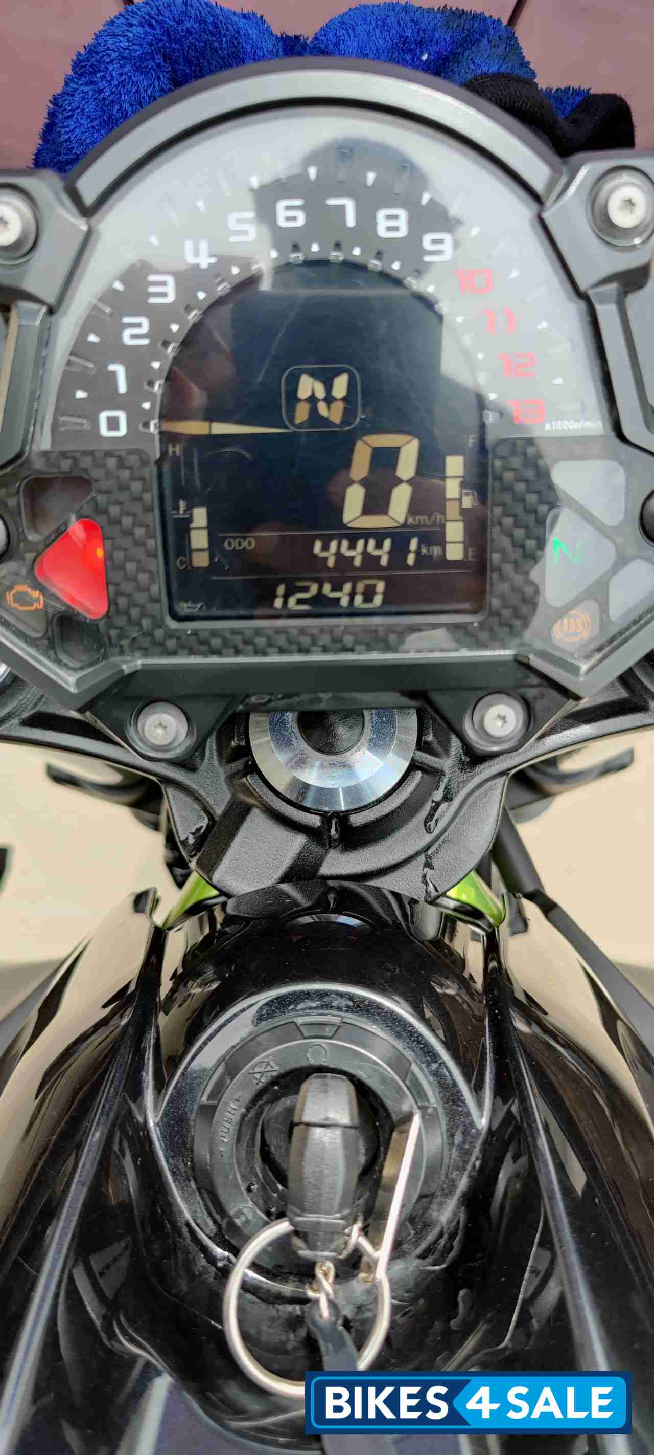 Black Kawasaki Z650 ABS