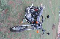 Black Yamaha RX 135