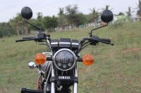 Black Yamaha RX 135