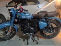 Blue Royal Enfield Classic Signals Airborne Blue