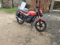 Red Bajaj Platina 110 H-Gear