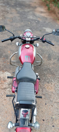 Red And Silver Royal Enfield Bullet Electra 5S