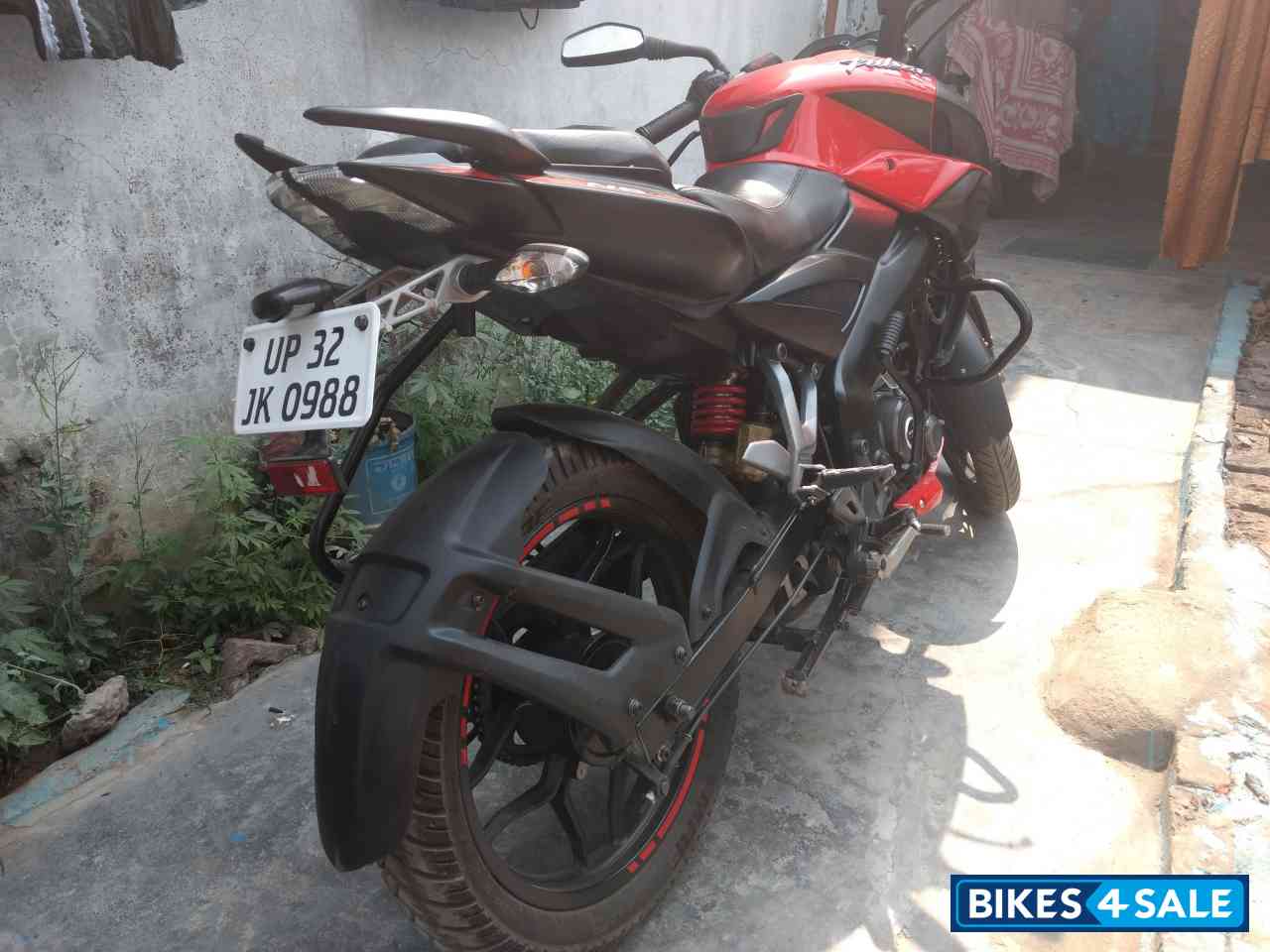 Red And Black Bajaj Pulsar NS 160