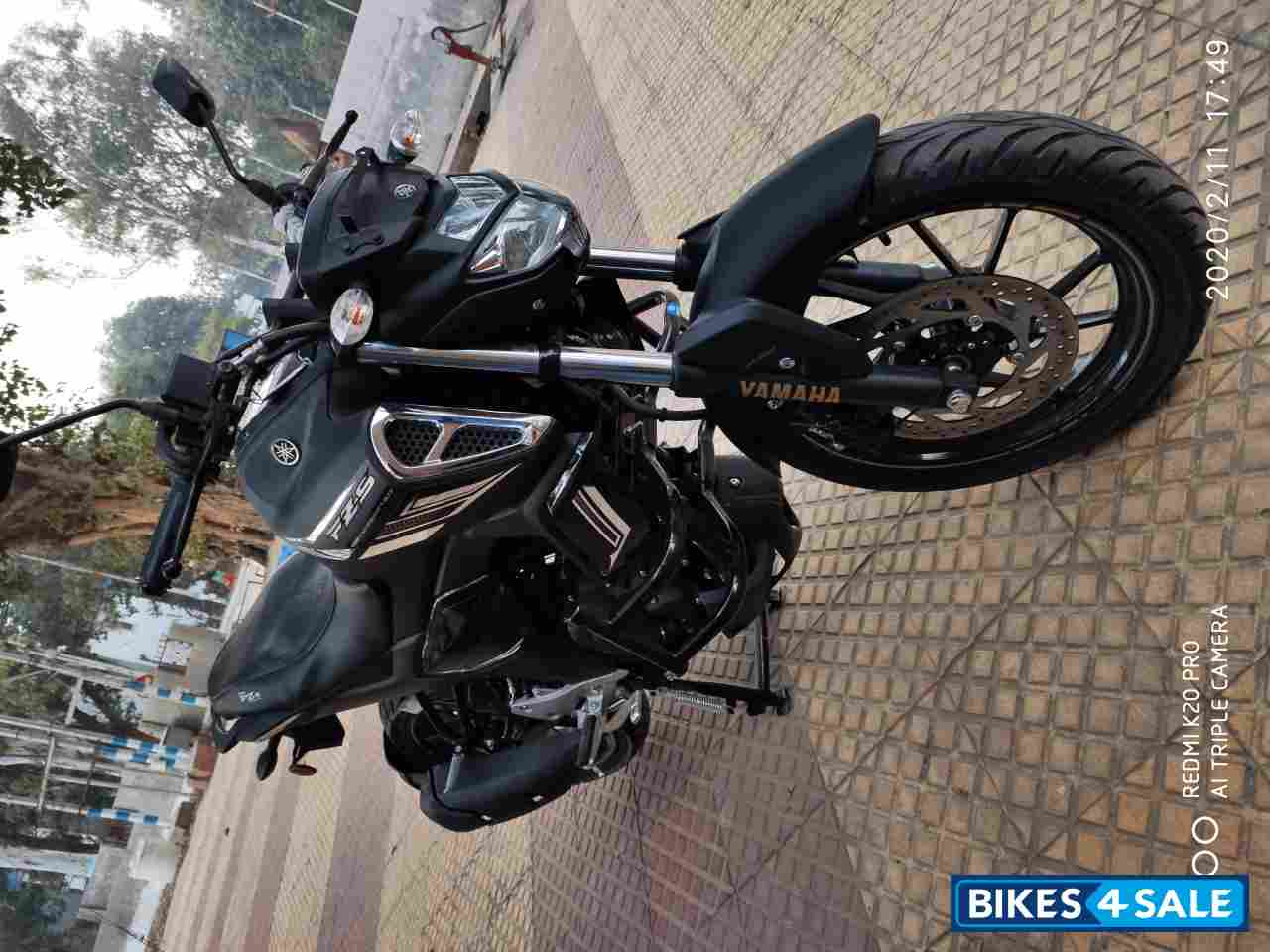 Mate Black Yamaha FZ-S FI V3 BS6