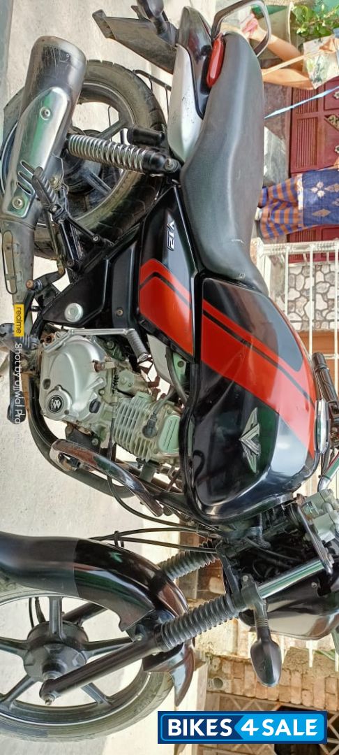 Black & Orange Bajaj V12