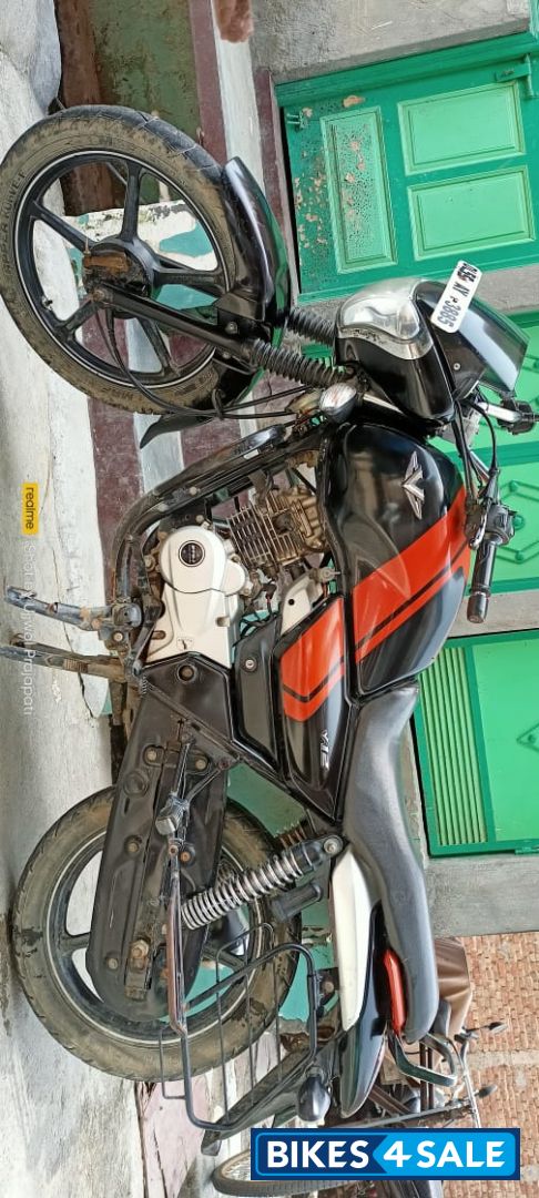 Black & Orange Bajaj V12