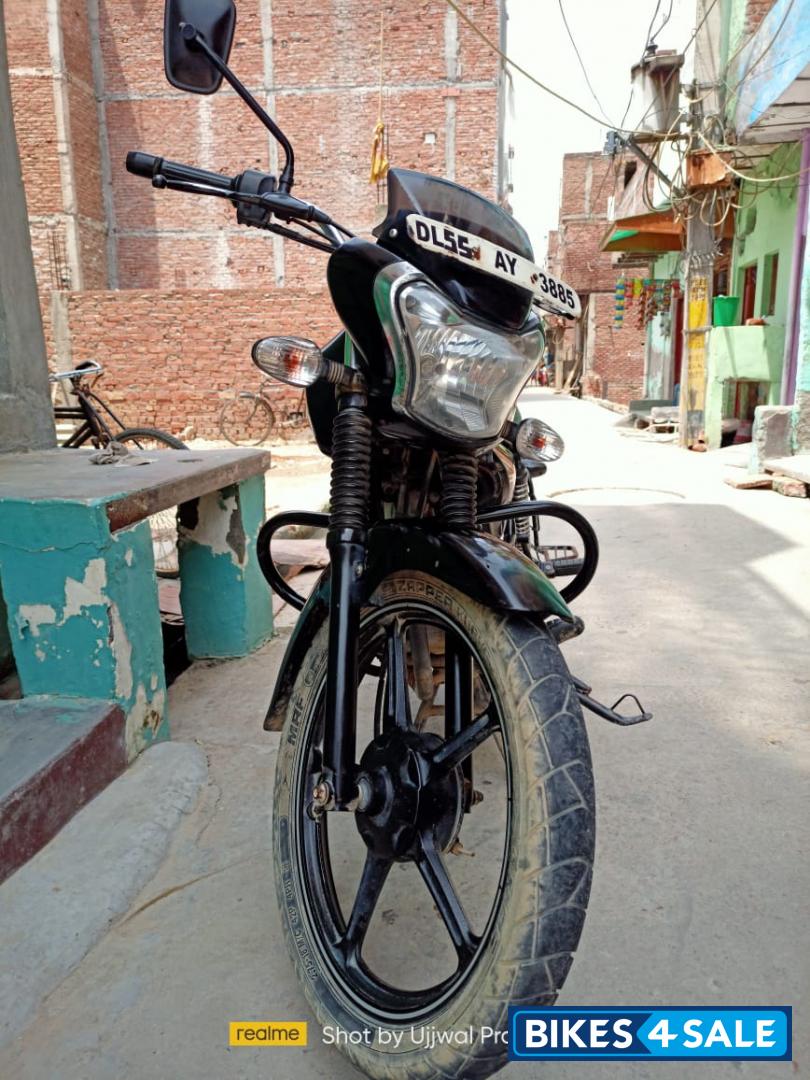 Black & Orange Bajaj V12