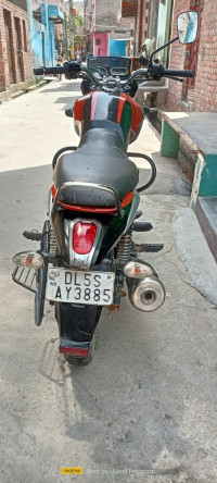 Black & Orange Bajaj V12