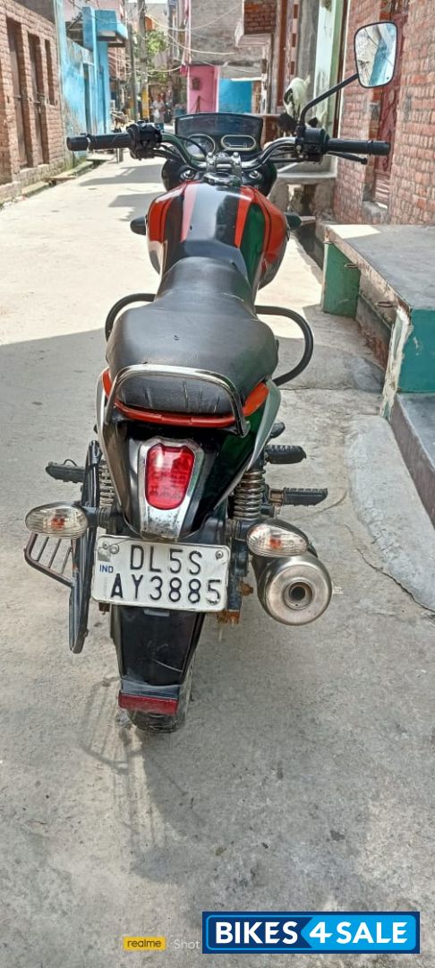 Black & Orange Bajaj V12