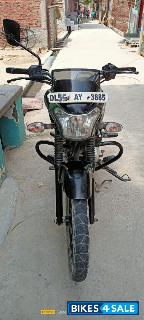 Black & Orange Bajaj V12