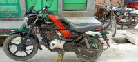 Black & Orange Bajaj V12