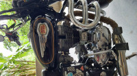Black Royal Enfield Bullet Standard 350