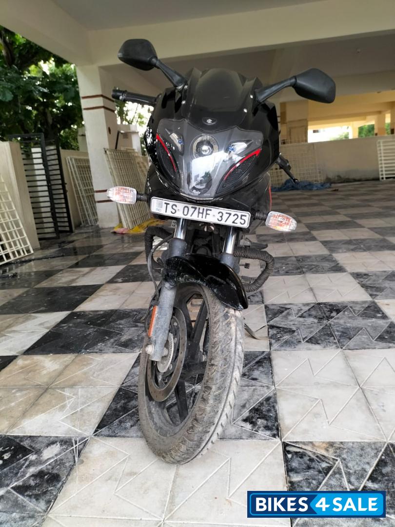 Black And Red Bajaj Pulsar 180F Neon BS6