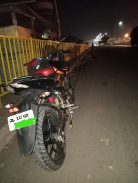 Ebony Black Bajaj Pulsar AS 150