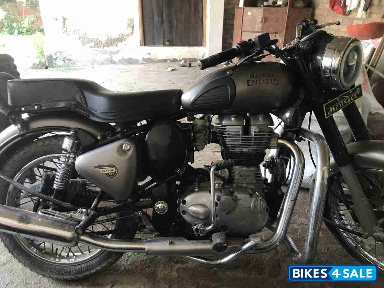 Grey Royal Enfield Classic 350