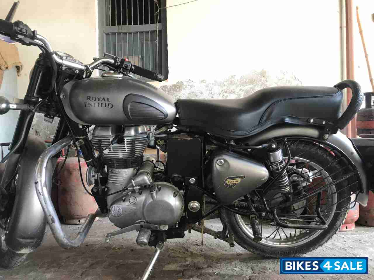 Grey Royal Enfield Classic 350